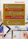 9Grammaire progressive du français des affaires - Niveau intermédiaire - Corrige «s»