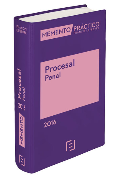 MEMENTO PRACTICO PROCESAL PENAL 2016