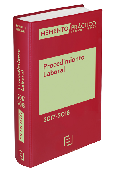 MEMENTO PRACTICO PROCEDIMIENTO LABORAL 2017 2018