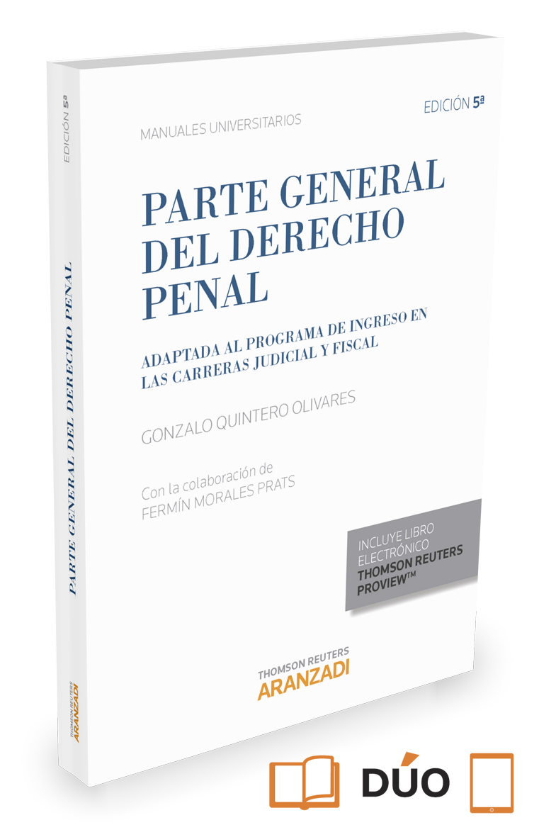 PARTE GENERAL DEL DERECHO PENAL (ADAPTADA PROGRAMA INGRESO CARRERAS)