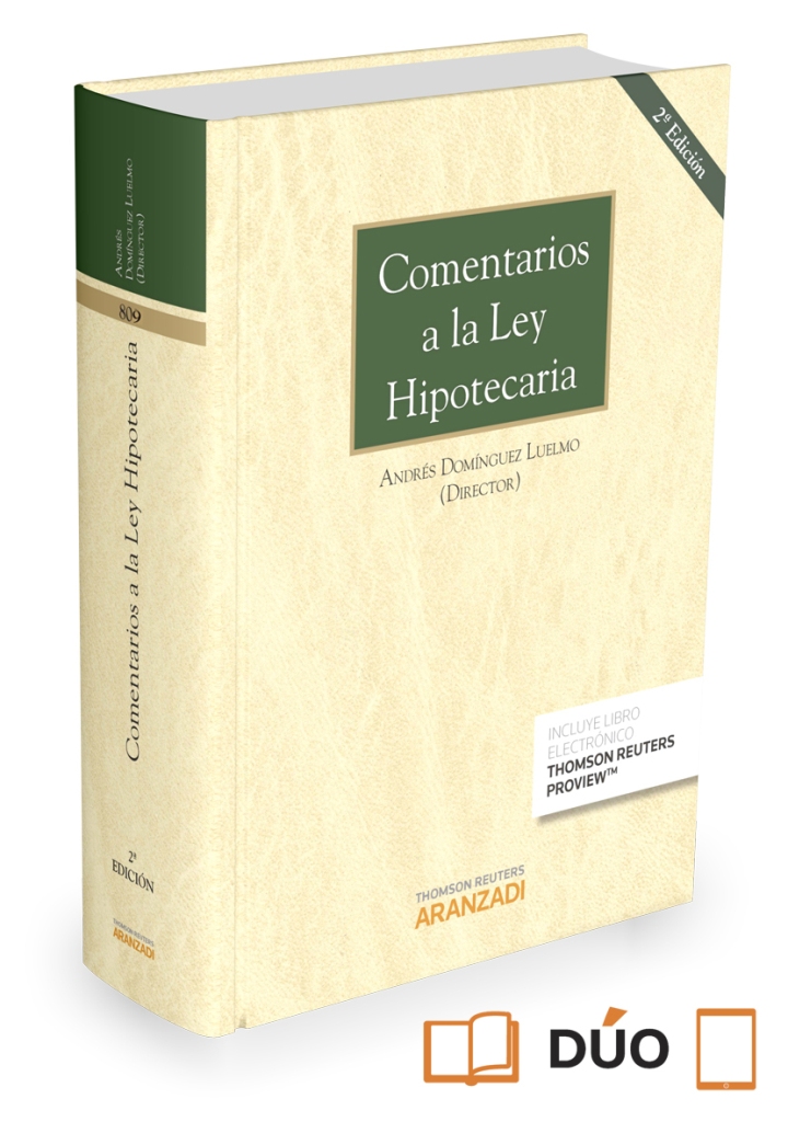 COMENTARIOS A LA LEY HIPOTECARIA 2 ED