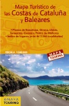 9Mapa turístico de las Costas de Cataluña y Baleares (desplegable), escala 1:340 «.»