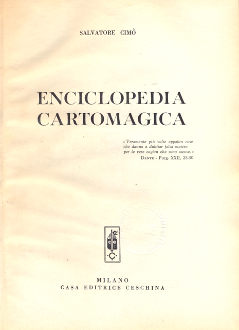 ENCICLOPEDIA CARTOMAGICA
