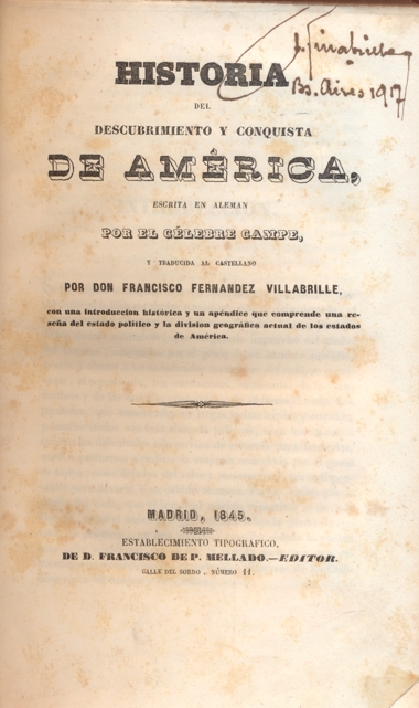 HISTORIA DEL DESCUBRIMIENTO Y CONQUISTA DE AMÉRICA