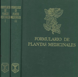 FORMULARIO DE PLANTAS MEDICINALES (2 VOLÚMENES)