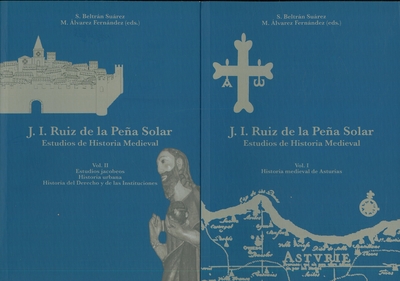 ESTUDIOS DE HISTORIA MEDIEVAL. Dos volúmenes. Vol. 1: HISTORIA MEDIEVAL DE ASTURIAS - Vol. 2: ESTUDIOS JACOBEOS. HISTORIA URBA