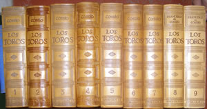 LOS TOROS. Tratado técnico e histórico (volúmenes 1 al 9)
