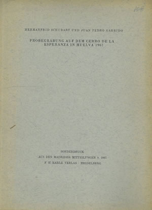 PROBEGRABUNG AUF DEM CERRO DE LA ESPERANZA IN HUELVA 1967