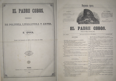 EL PADRE COBOS. Periódico de Política, Literatura y Artes
