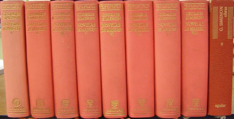 NOVELAS DE MAIGRET. 9 volúmenes. 1 al 9