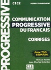 9Communication Progressive du français - Niveau perfectionnemment - Corriges