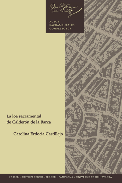 La loa sacramental de Calderón de la Barca (9783944244006)