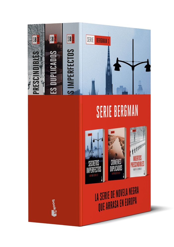 Pack Serie Bergman   «Secretos imperfectos + Crímenes duplicados + Muertos prescindibles»