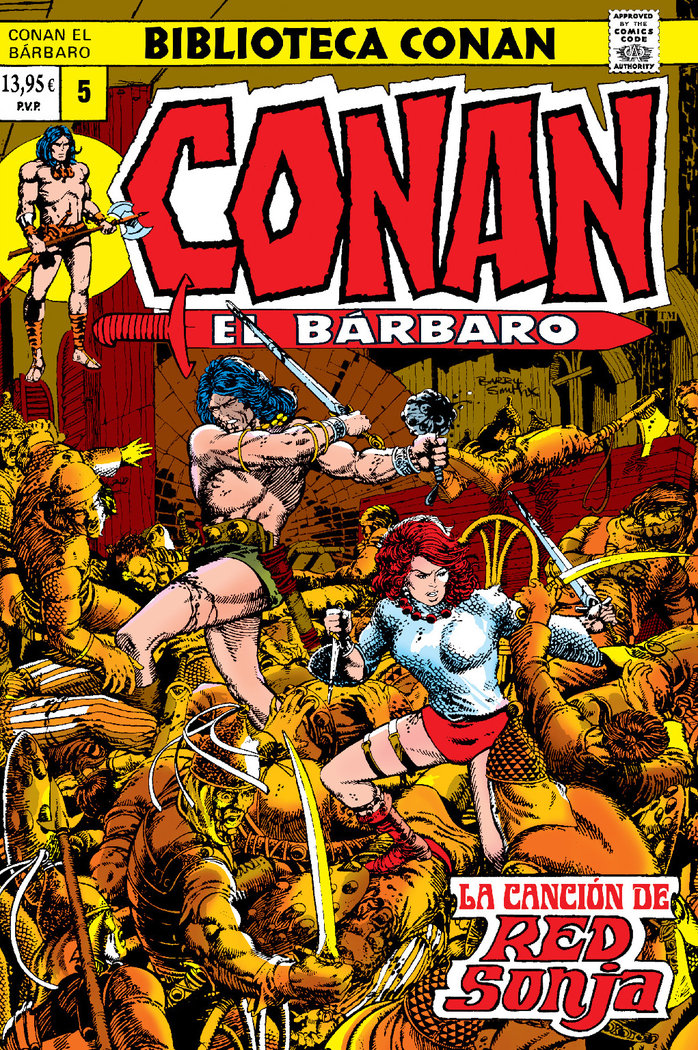 BIBLIOTECA CONAN CONAN EL BARBARO 05