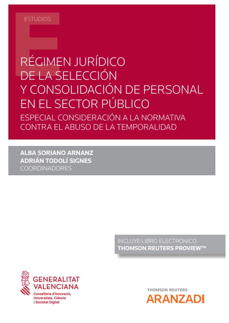 REGIMEN JURIDICO DE LA SELECCION Y CONSOLIDACION DE PERSONAL EN EL SEC