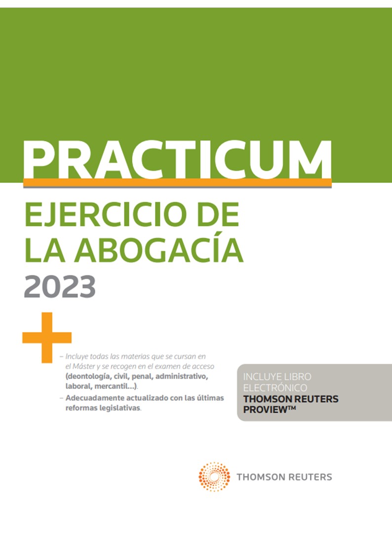 Practicum Ejercicio de la abogacía 2023 (Papel + e-book) (9788411247771)