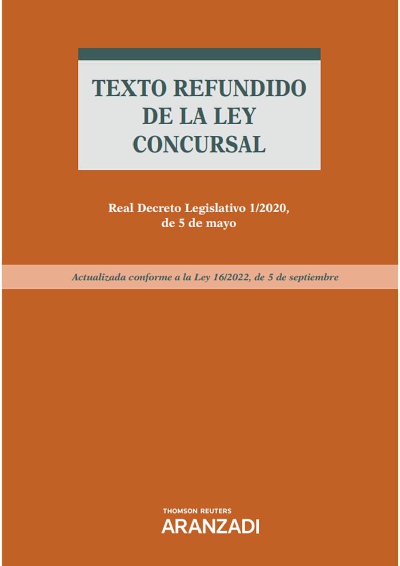 TEXTO REFUNDIDO DE LA LEY CONCURSAL (DUO) 2 EDICION