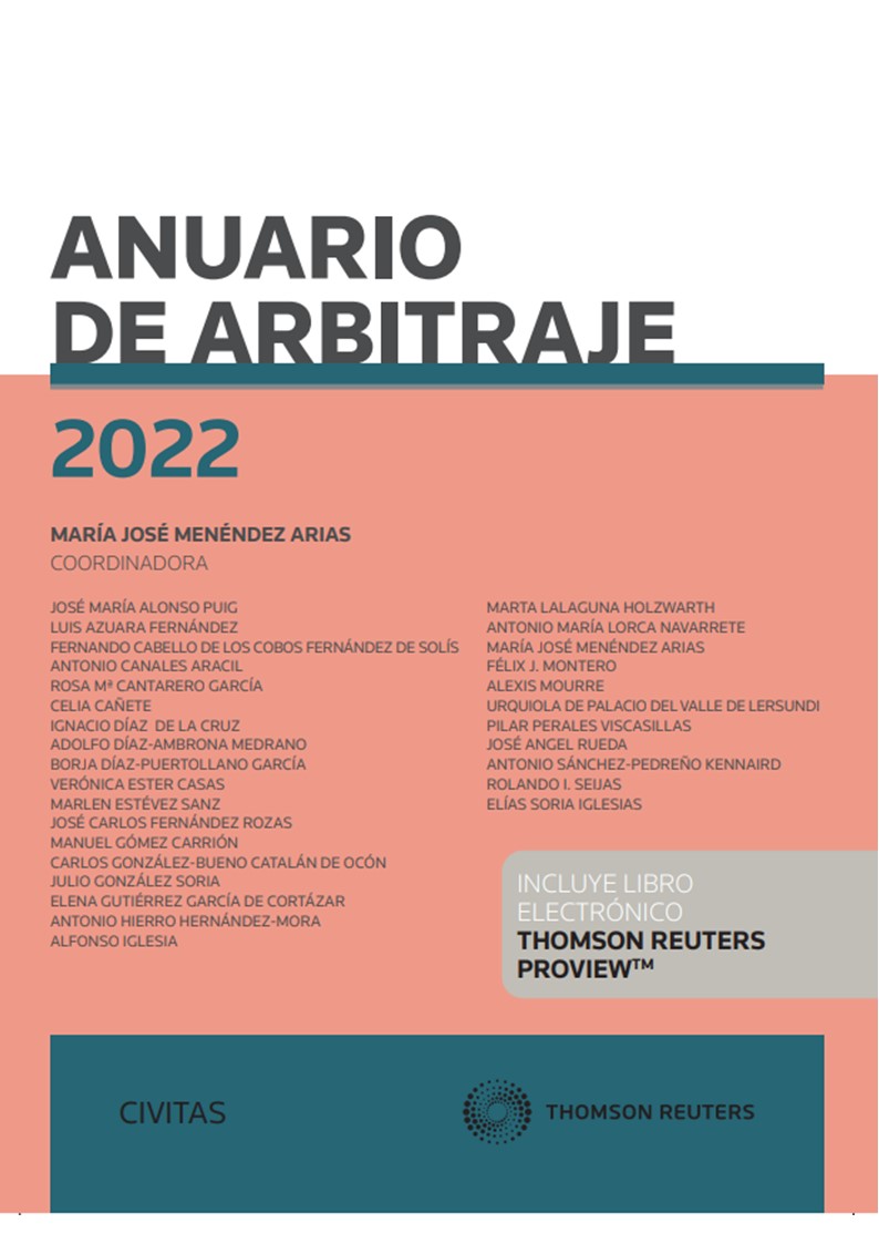 Anuario de Arbitraje 2022 (Papel + e-book) (9788411255714)