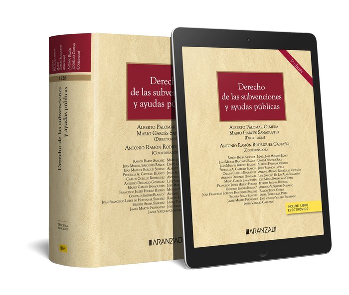 DERECHO DE LAS SUBVENCIONES Y AYUDAS PUBLICAS 3 EDICION