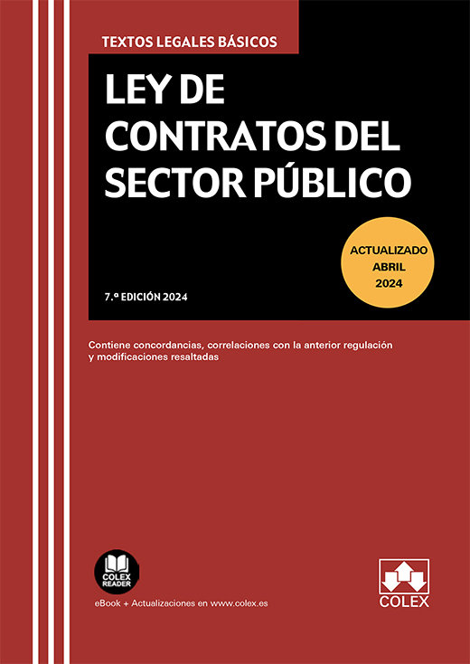 LEY DE CONTRATOS DEL SECTOR PUBLICO 7ª ED