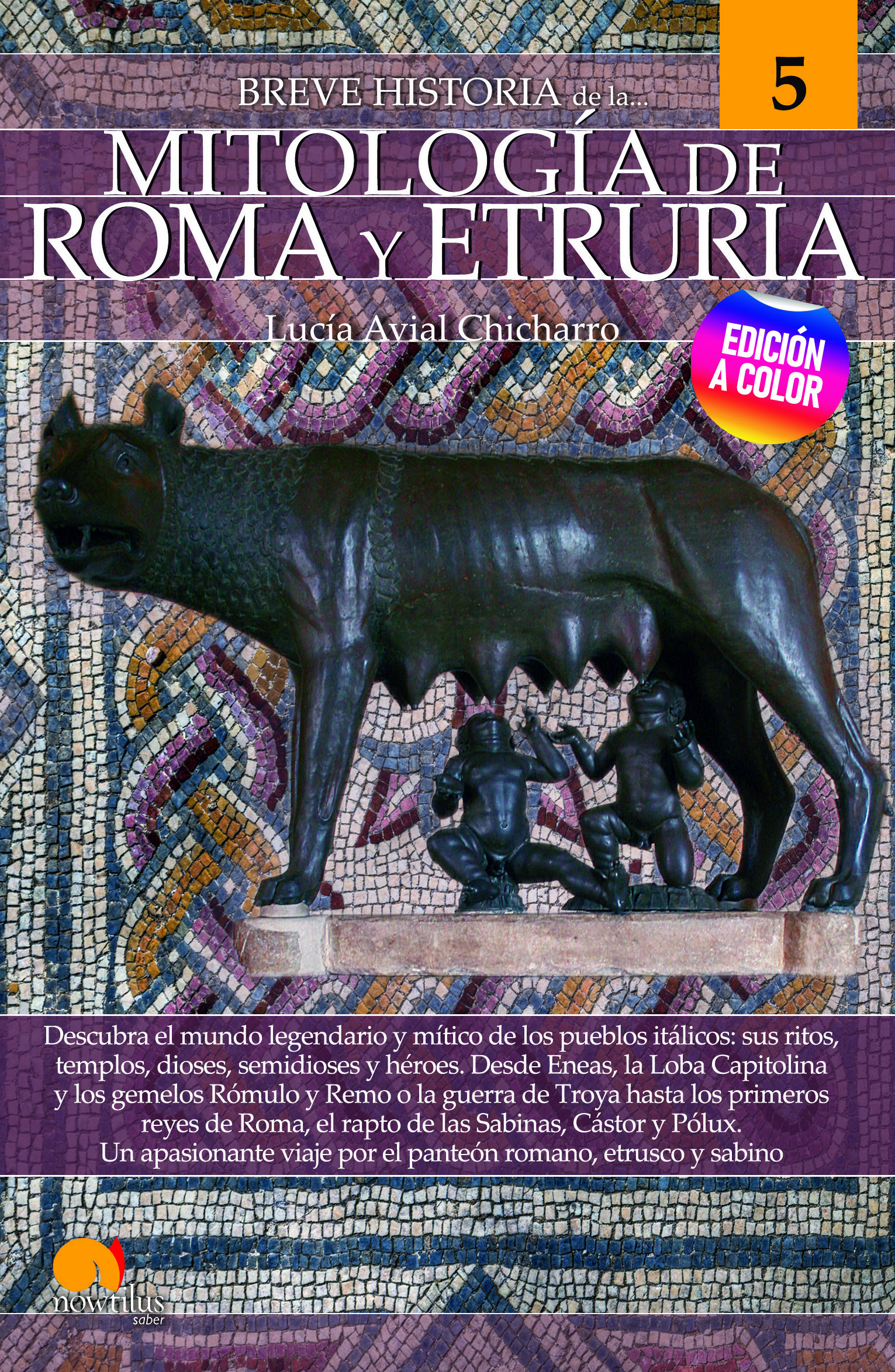 Breve historia de la mitología de Roma y Etruria nueva edición   «Mitología 5» (9788413051918)