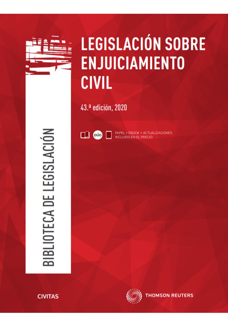 Legislación sobre Enjuiciamiento Civil 2020