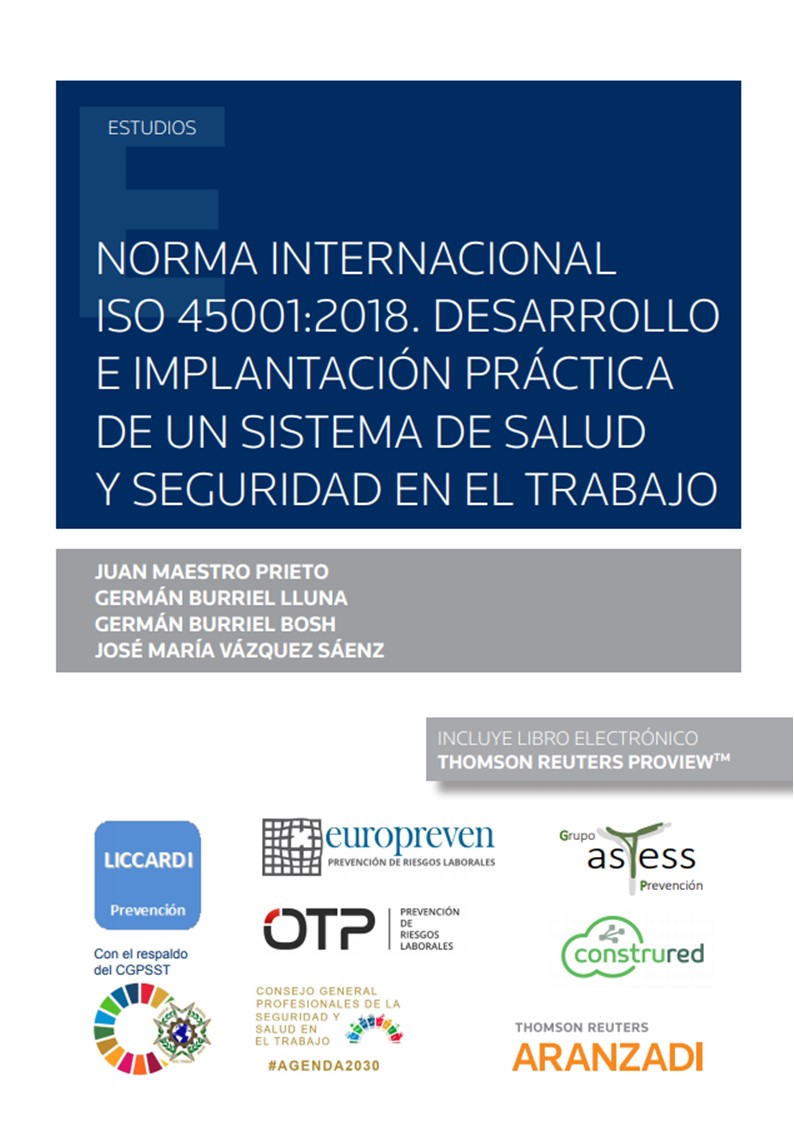 NORMA INTERNACIONAL ISO 45001:2018 DESARROLLO IMPLANTACION
