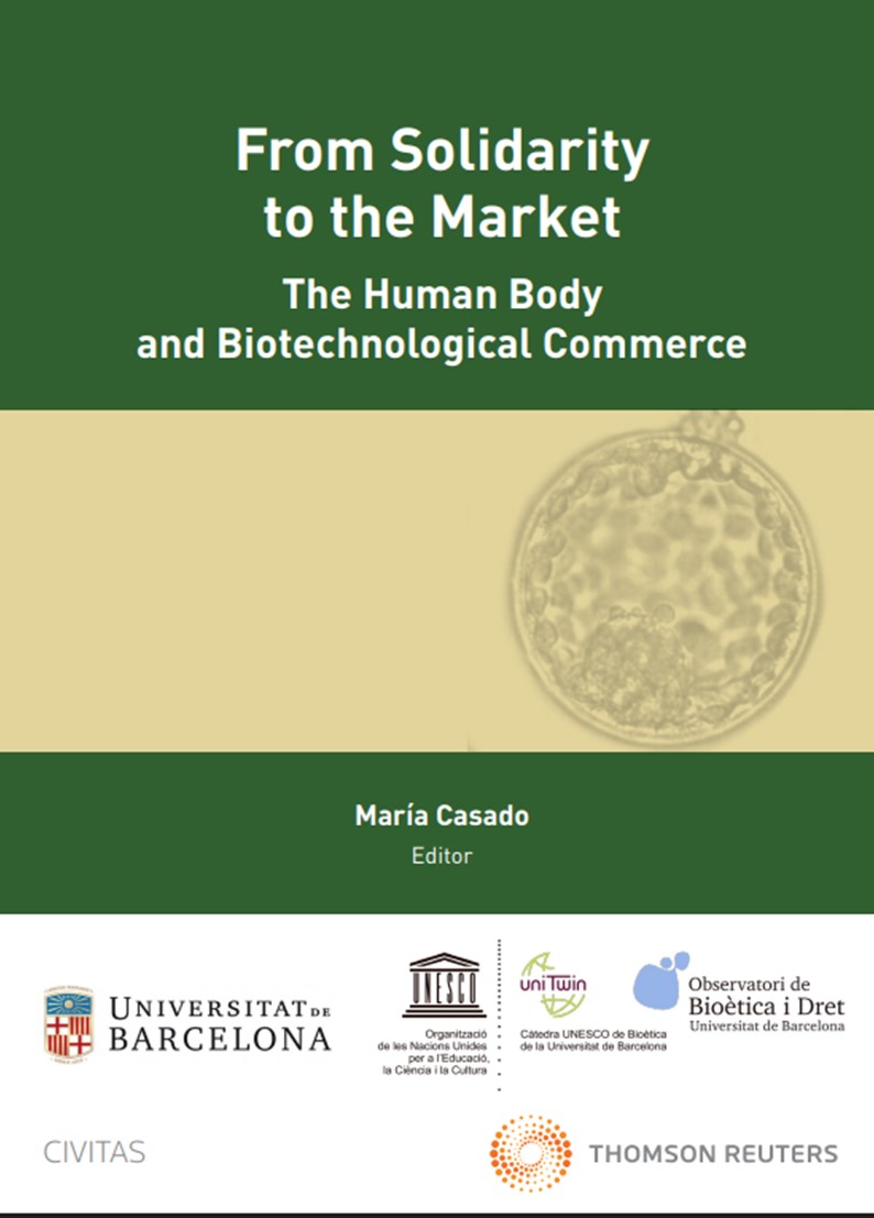 From solidarity to the market. «The human body and biotechnological»