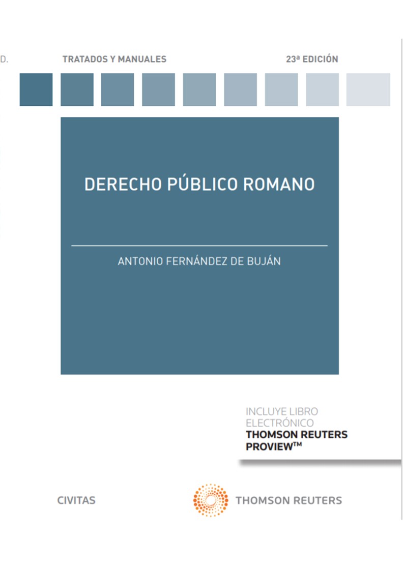 Derecho Público Romano (Papel + e-book) (9788413460550)