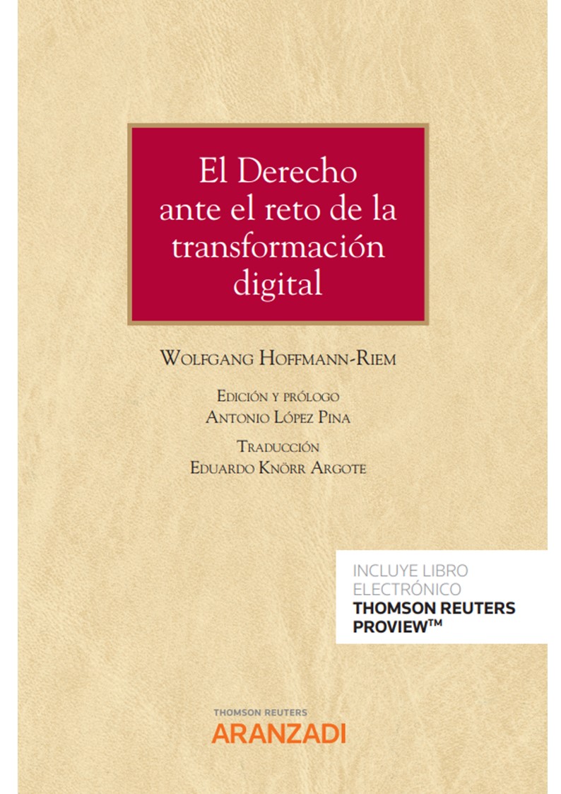 El Derecho ante el Reto de la Transformación digital (Papel + e-book) (9788413907031)