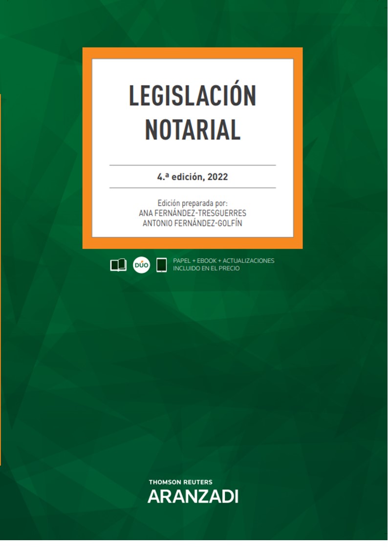Legislación Notarial (Papel + e-book) (9788413909936)