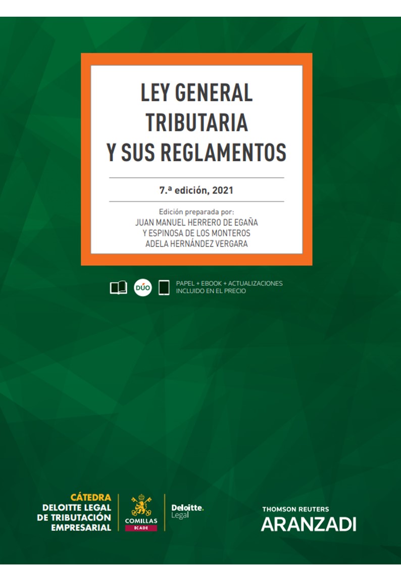 Ley General Tributaria y sus Reglamentos (Papel + e-book) (9788413914060)