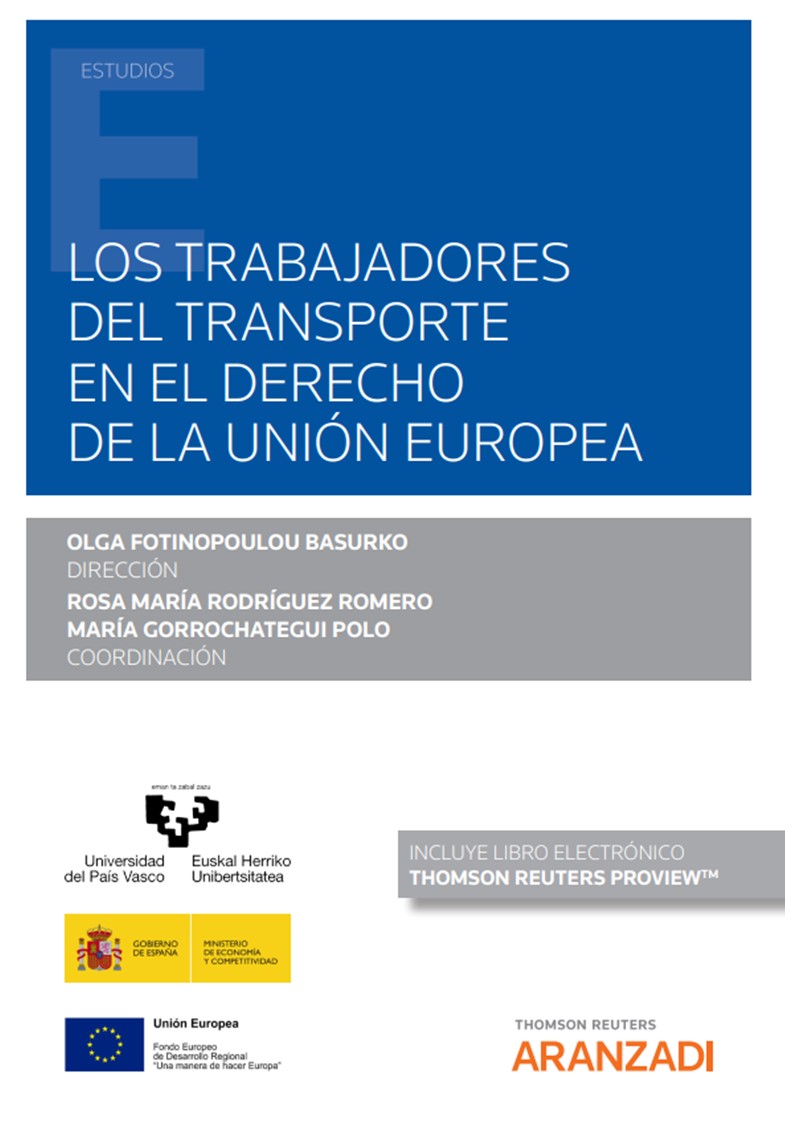 Los trabajadores del transporte en el derecho de la Unión Europea (Papel + e-book) (9788413917641)