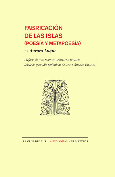 Fabricación de las islas «Poesía y metapoesía» (9788415894490)