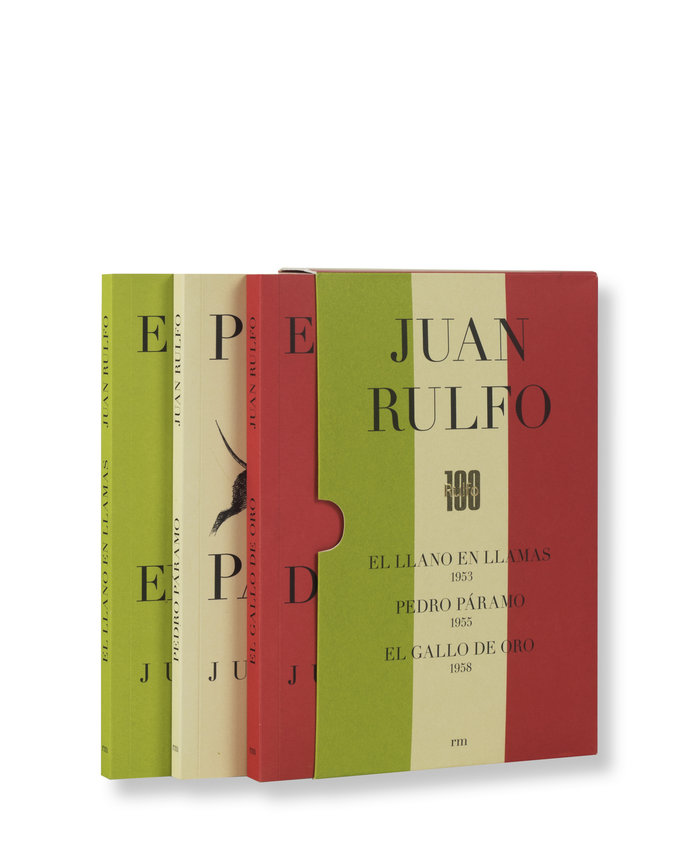 Juan Rulfo. Estuche conmemorativo   «Pedro Páramo. Llano en Llamas. Gallo de Oro» (9788416282975)