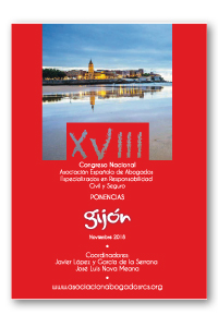 Ponencias XVIII Congreso Gijón (15-17 noviembre 2018), sobre especialización en responsabilidad civil y seguro