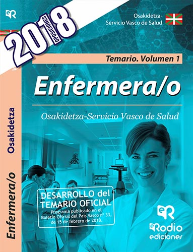 Enfermera/o. Osakidetza-Servicio Vasco de Salud. T