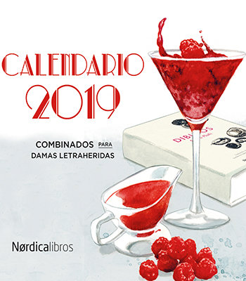 Calendario escritoras y cócteles 2019