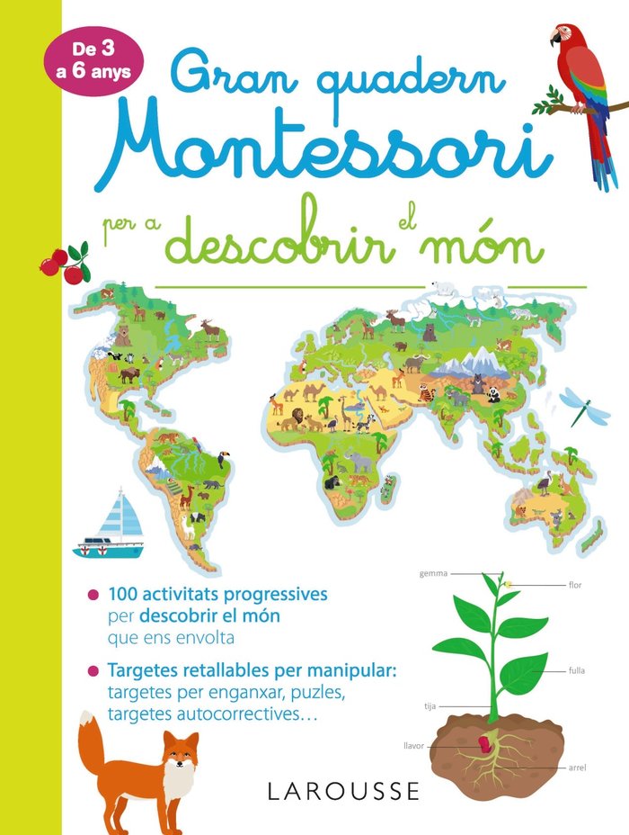 1Gran quadern Montessori per descobrir el món