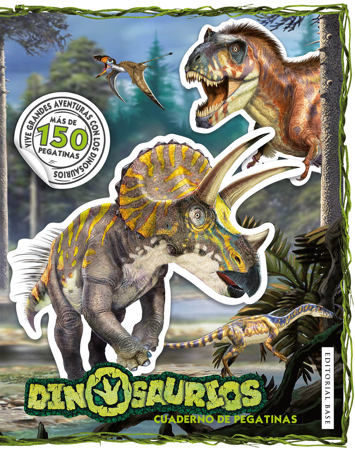 Dinosaurios. Cuaderno de pegatinas (9788417760625)