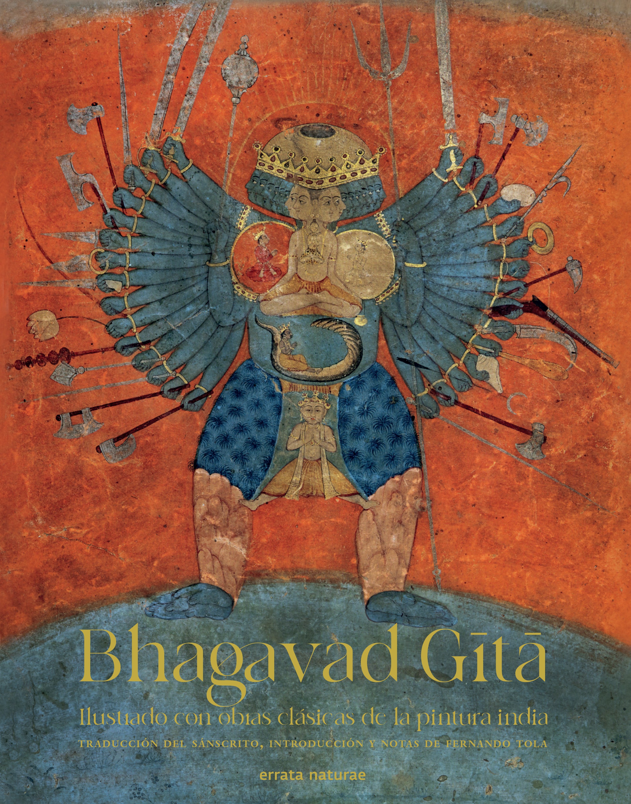 Bhagavad Gītā   «Ilustrado con obras clásicas de la pintura india» (9788417800956)