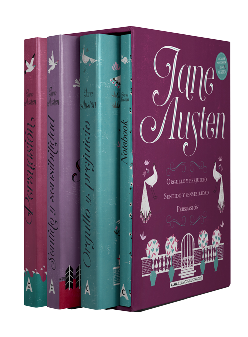 Estuche - Jane Austen: mejores títulos + notebook (9788418008269)