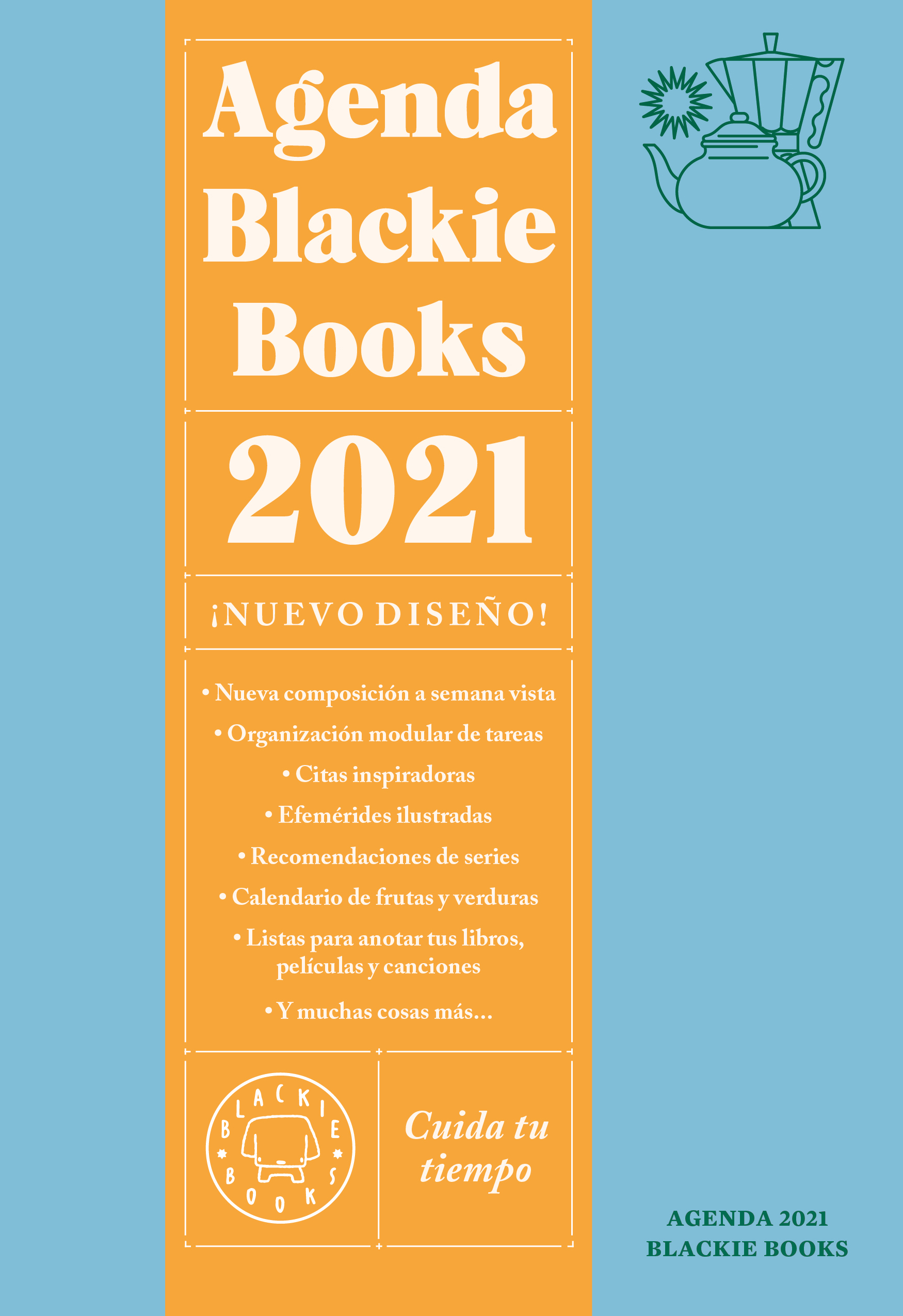 Agenda Blackie Books 2021   «Cuida tu tiempo» (9788418187162)