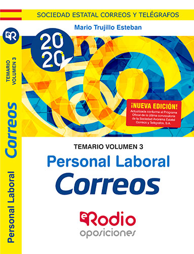 Correos. Personal Laboral. Temario volumen 3.