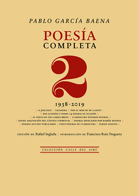 Poesía completa, 2   «1938-2019» (9788418387876)