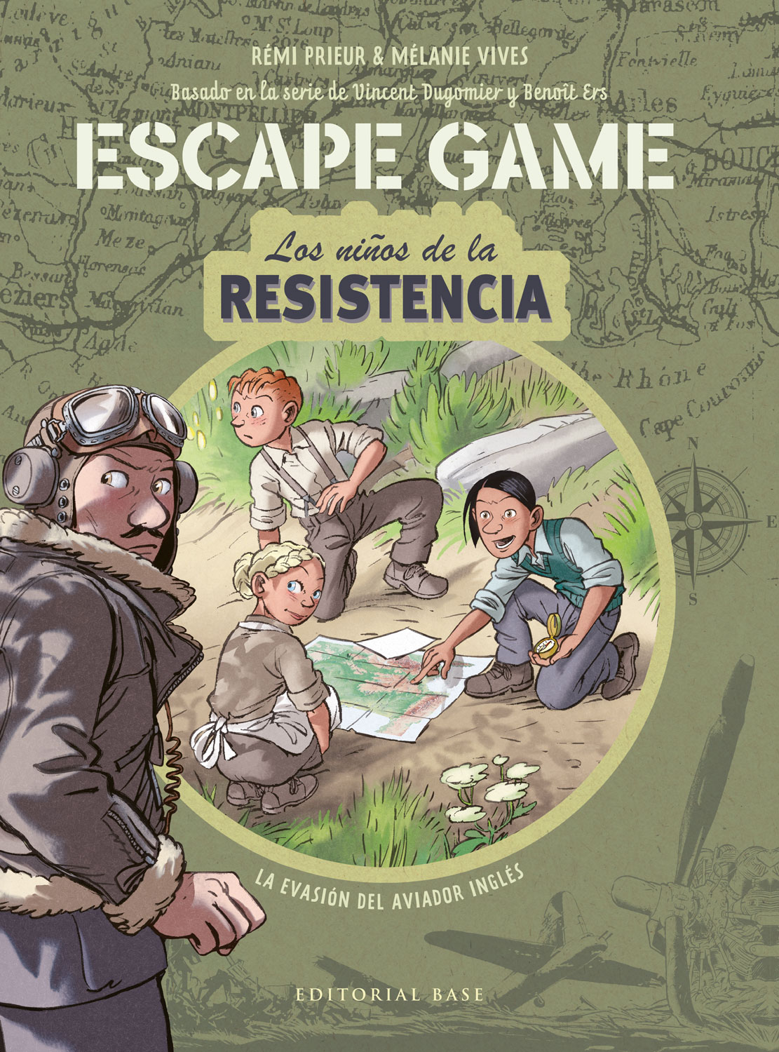 Escape Game. Los niños de la Resistencia. La evasión del aviador inglés (9788418715181)