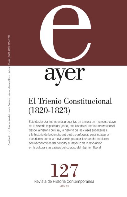 El Trienio Constitucional (1820-1823)   «Ayer 127» (9788418752681)