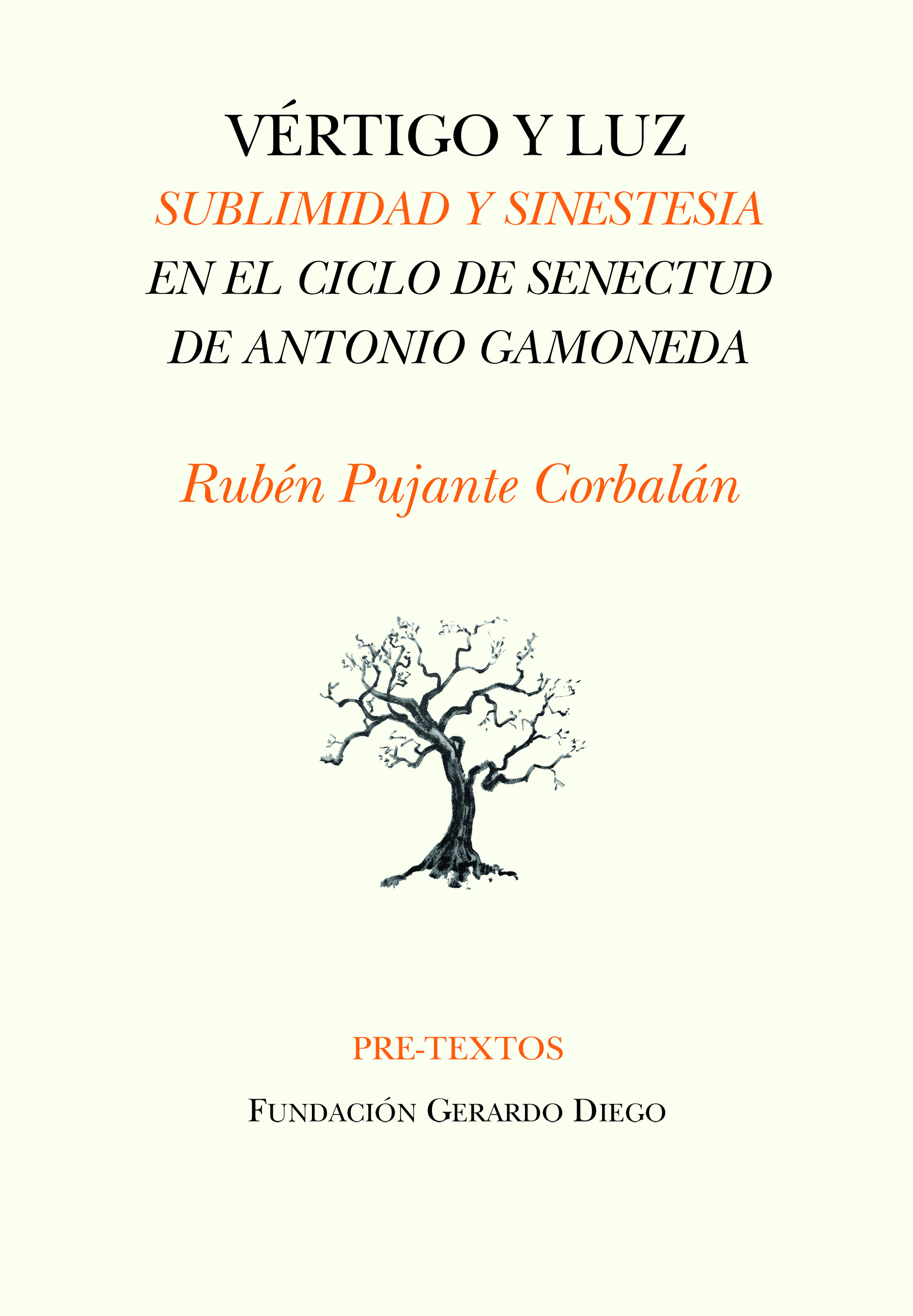 Vértigo y luz   «Sublimidad y sinestesia en la poesía de Antonio Gamoneda»