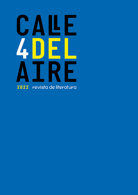 Calle del Aire. Revista de literatura, 4   «Diciembre 2022» (9788419617767)