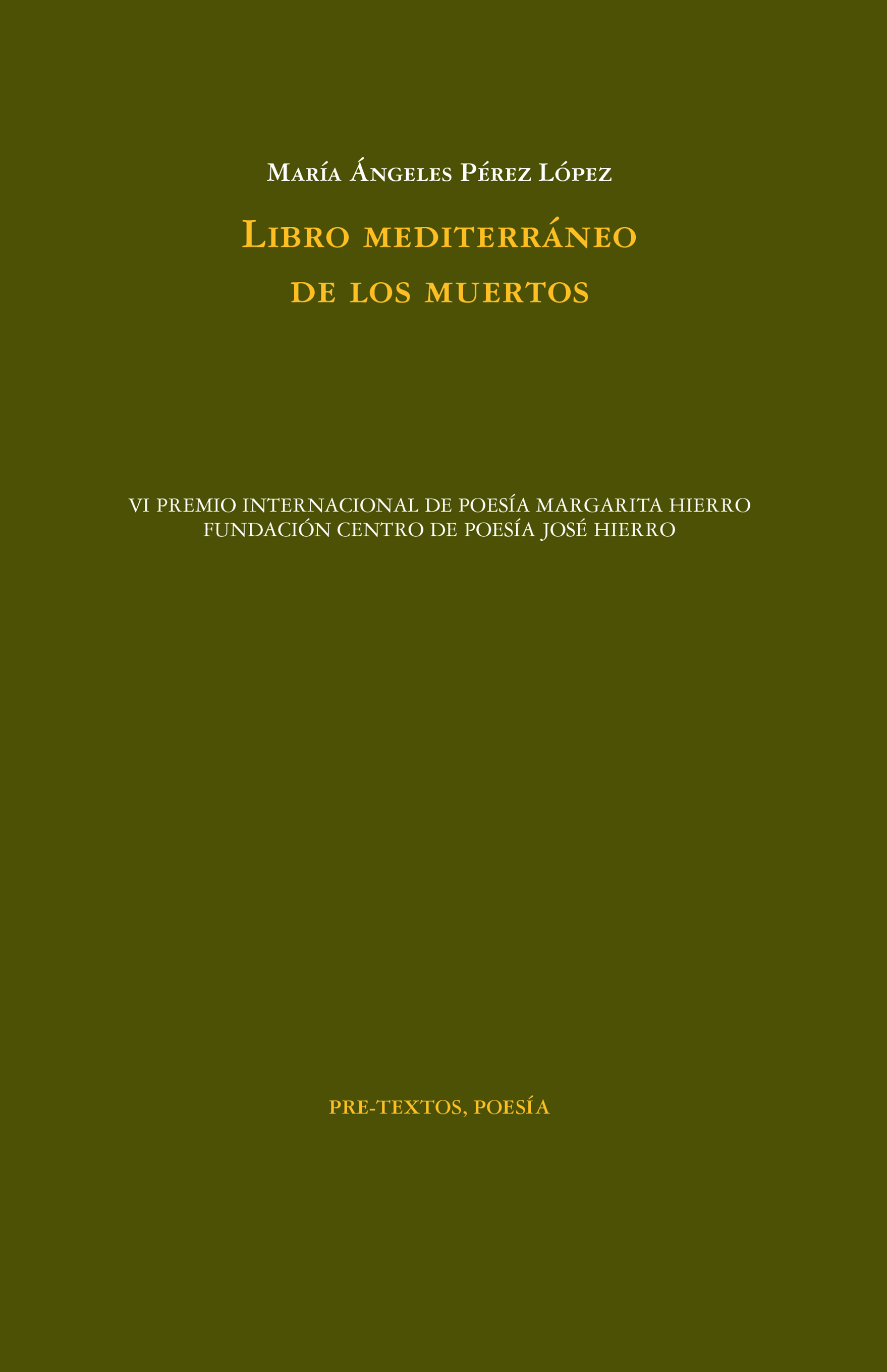 Libro mediterráneo de los muertos (9788419633125)